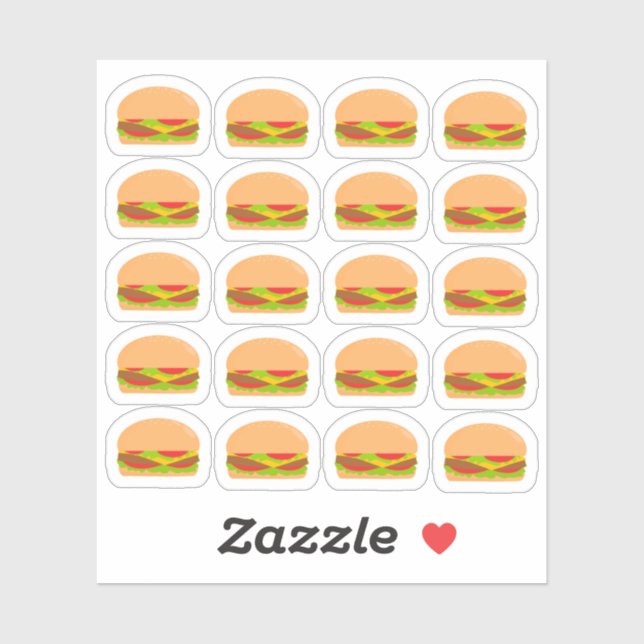 Sticker Planificateur de repas de jour de triche de restau (Feuille)