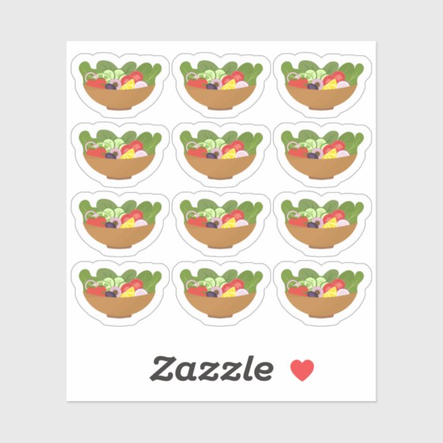 Sticker Planificateur de repas diététique alimentation sai (Feuille)