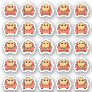 Sticker Planificateur Kawaii Patate de Canapé 25