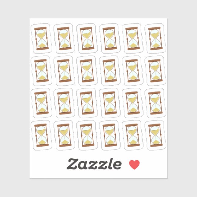 Sticker Planificateur Sprint Hourglass (Feuille)