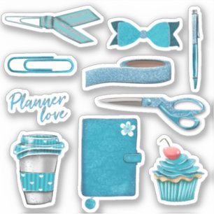 Sticker Planner love volume 1, jeu d'autocollants