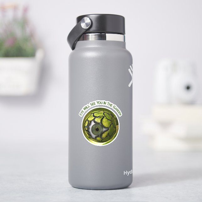 Sticker Plante de jardin à boule oculaire (HydroFlask)