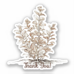 Sticker Planter les graines de la foi Christian Gardener