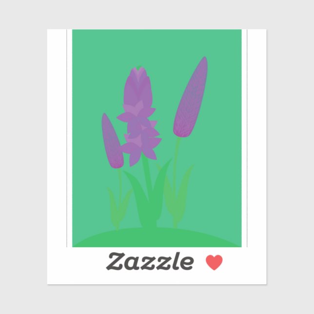Sticker Plantes de lavande (Feuille)