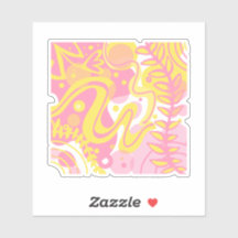 Plantes de tourbillons jaunes