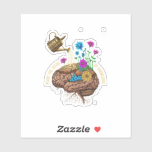 Sticker Plantez les Graines de la Connaissance   Cerveau I