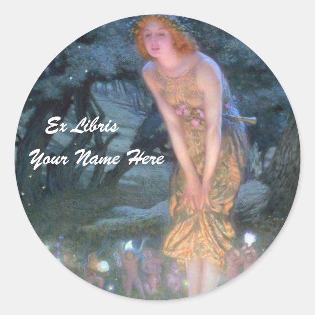 Sticker plaque de fée (Devant)