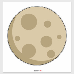 Sticker Pleine lune