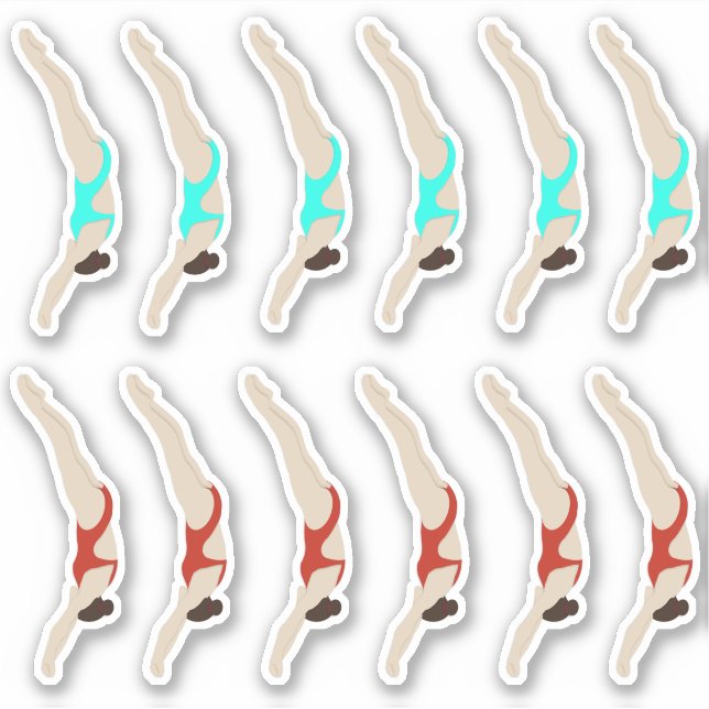 Sticker Plongée (Devant)