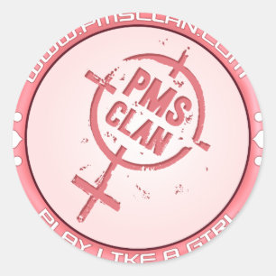 Sticker PMS - Logo rose 2