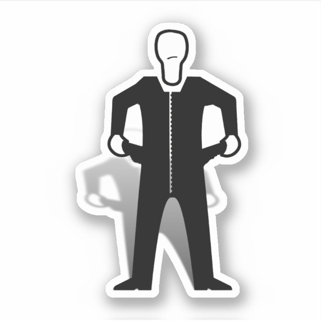 Sticker Poches Vides (Devant)