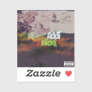Sticker Pochette de l'album Addi Nicki