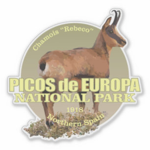Sticker POIDS de Picos de Europa (chamois)