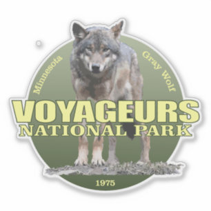 Sticker POIDS de Voyaguers NP (loup)