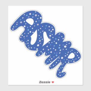 Sticker Poignée ASMR Blue Tingles