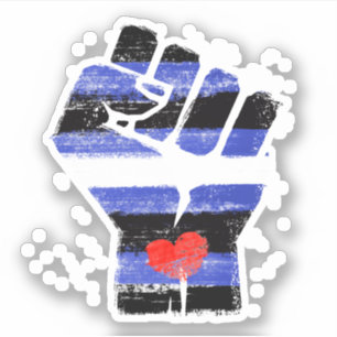 STICKER POING DE RÉSISTANCE EN CUIR