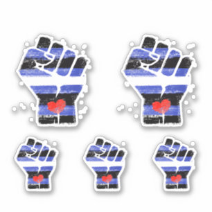 STICKER POING DE RÉSISTANCE EN CUIR