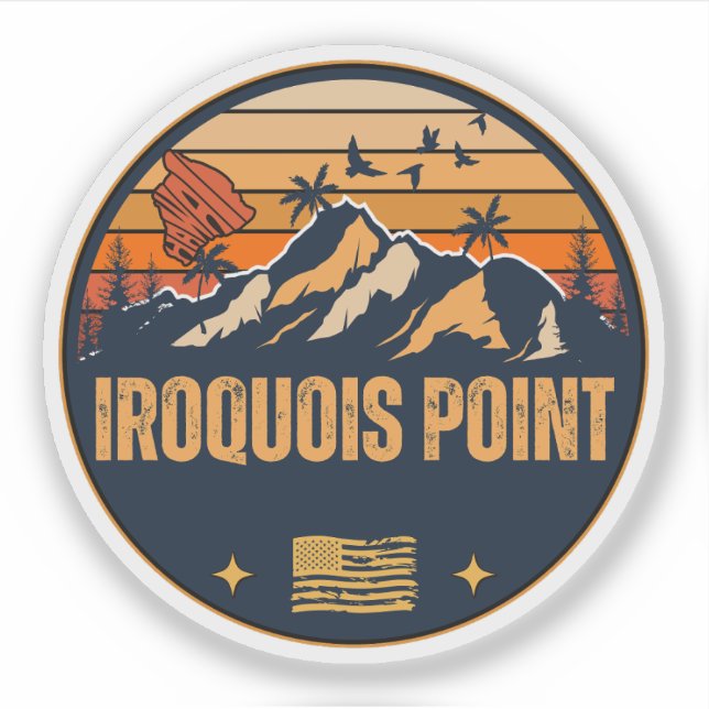 Sticker Point Iroquois, Hawaï (Devant)