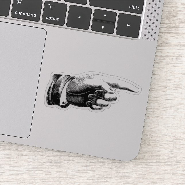 Sticker Pointeur (Détail)