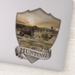 Sticker pointeur allemand