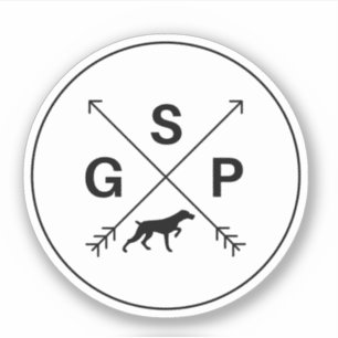 Sticker Pointeur Raccourci allemand GSP