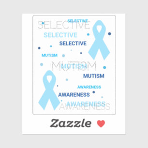 Sticker Points de mutisme sélectif