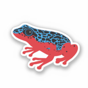Sticker Poison grenouille