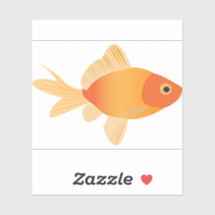 Sticker Poisson d'or