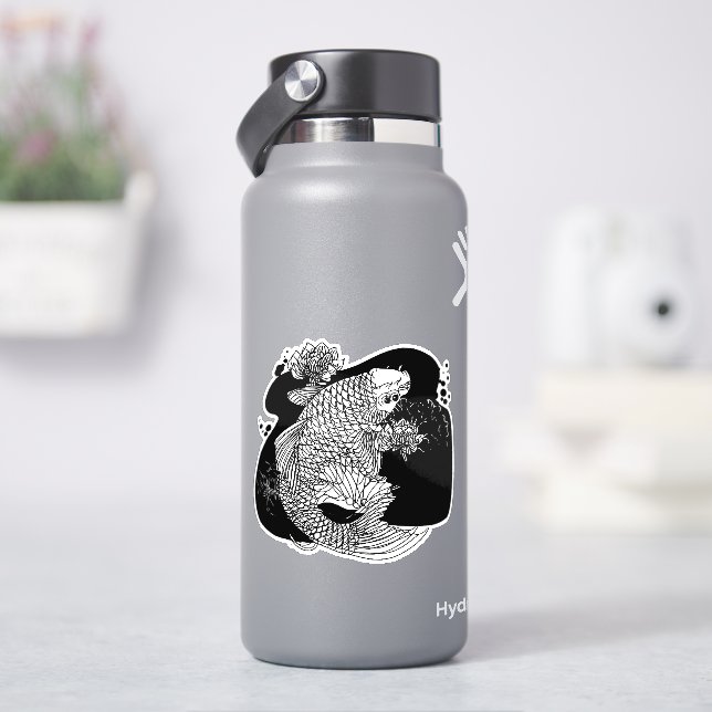 Sticker Poisson japonais (HydroFlask)
