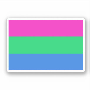 Sticker Poly Pride