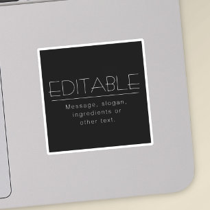 Sticker Polyvalent et élégant