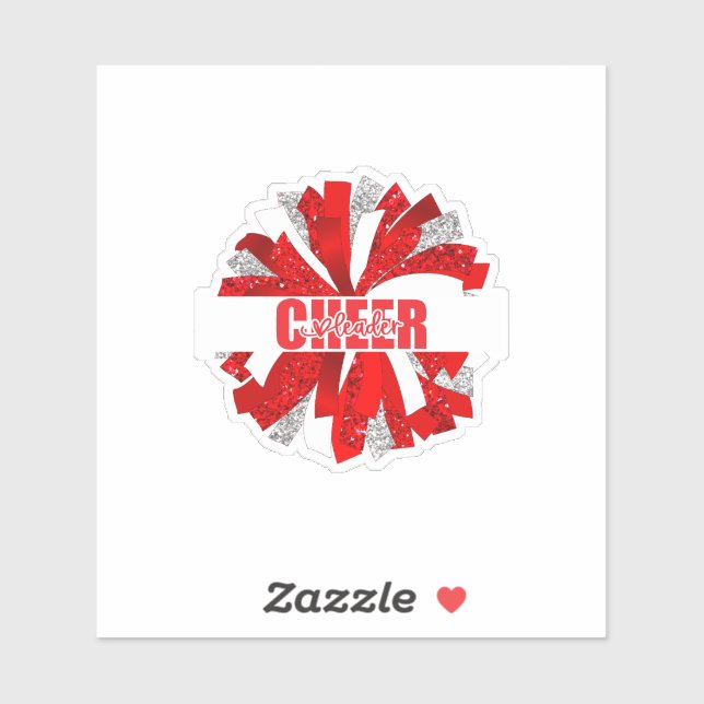 Sticker Pom-pom girl (Feuille)