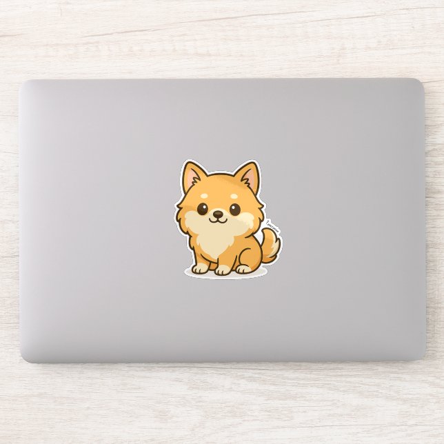 Sticker Pomeranian (Ordinateur)