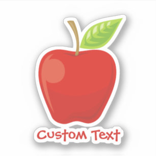 Sticker Pomme rouge