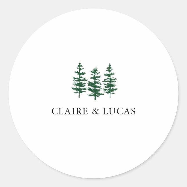 Sticker Ponderosa Pines (Devant)