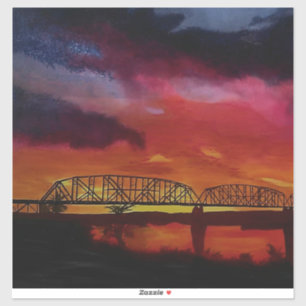 Sticker Pont du train Parker #1