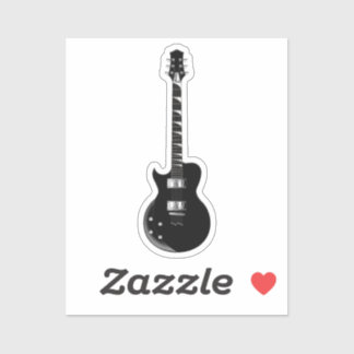 Sticker Pop Art Guitare électrique