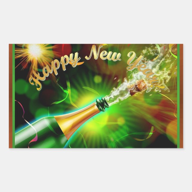 Sticker Pop Champagne (Devant)