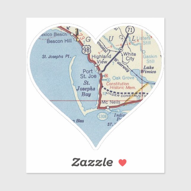 Sticker Port St. Joe FL (Feuille)