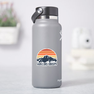 Sticker Portable Sunset de la montagne San Luis Obispo