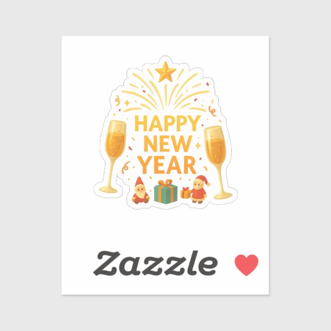 Sticker Porte-clés (Feuille)