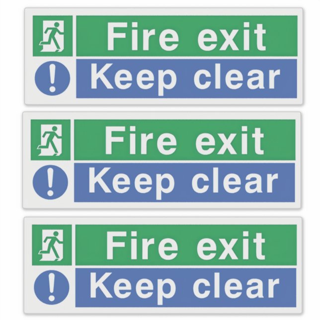 Sticker Porte Coupe-feu à Maintenir Fermée (Devant)