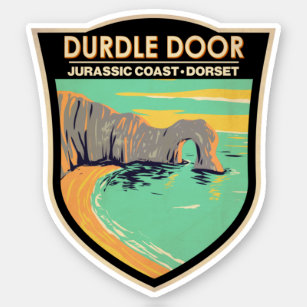 Sticker Porte Durdle Sur La Côte Jurassique Du Dorset En A