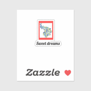 Sticker Porte-oreiller de rêves doux