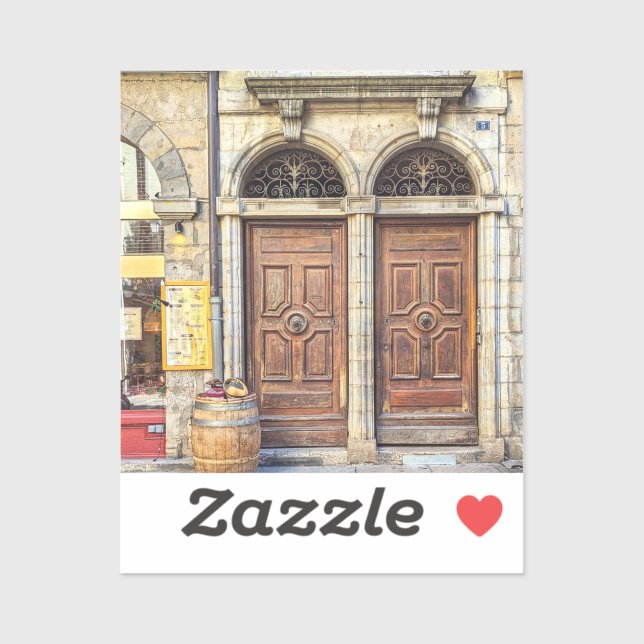 Sticker Portes Lyon (Feuille)