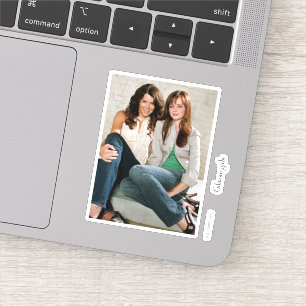 Sticker Portrait de Lorelai et Rory assis