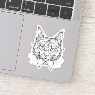 Sticker Portrait de ragondin du Maine