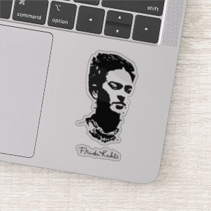 Sticker Portrait d'ombre de Frida