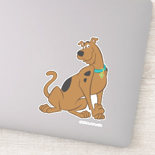 Sticker Pose timide de Scooby-Doo