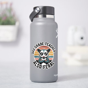 Sticker Possum Drôle Enseignant de Troisième Cycle Aussi